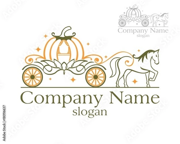 Fototapeta Przewóz dyni