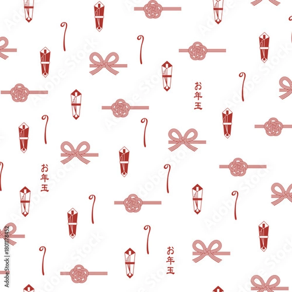 Obraz Mizuhiki, a symbol of Japanese celebratory events,