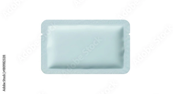 Fototapeta Empty Light Blue Ceramic Soap Dish for Bathroom Decor.