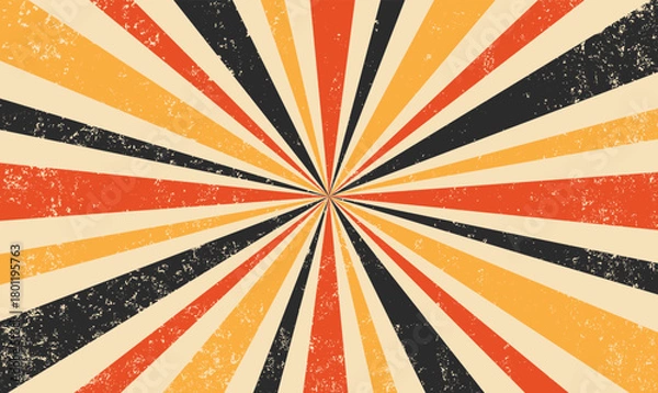 Obraz grunge retro burst background vector illustration.