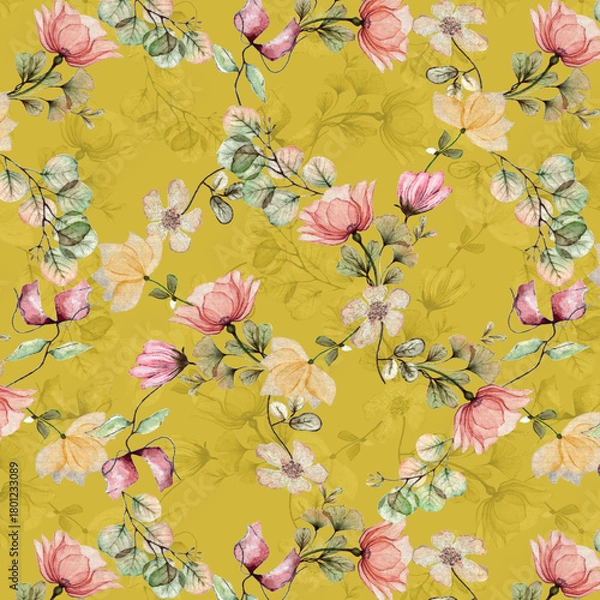 Obraz seamless floral pattern