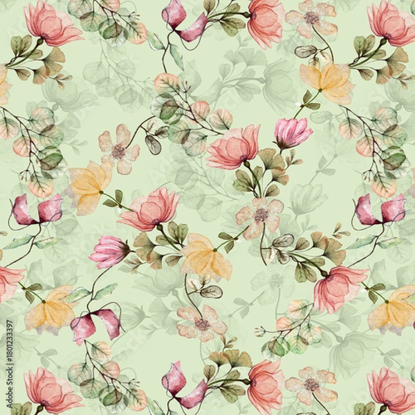 Obraz seamless floral pattern