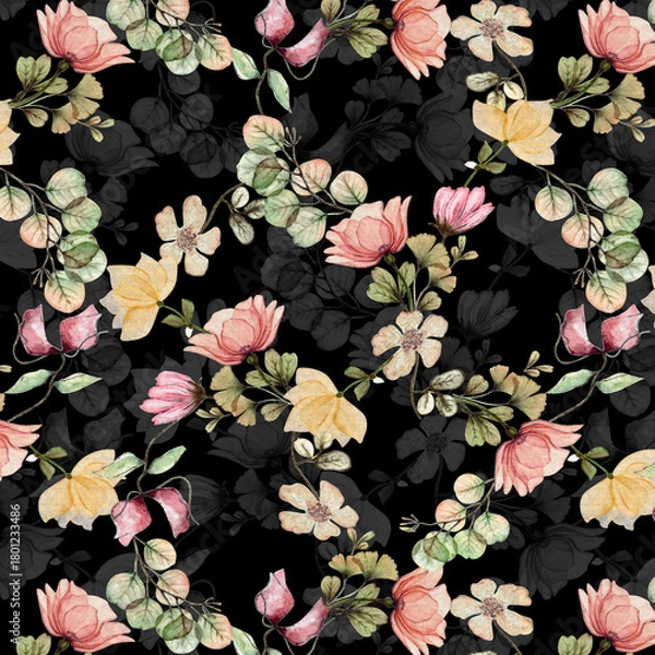 Obraz seamless floral pattern