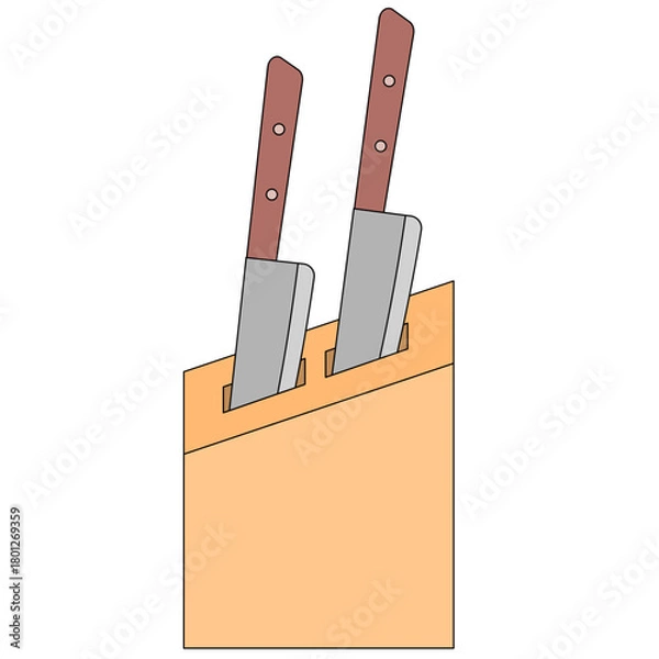 Obraz knife kitchen tool