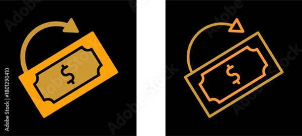 Fototapeta Cashback Vector Icon