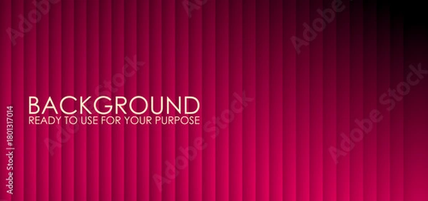 Obraz Abstract Diagonal Red Stripe Background | Dark Magenta Shaded Line Pattern |​ Elegant Deep Pink Geometric Texture