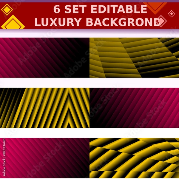 Fototapeta set of Warm Vertical Gradient Stripes Background | Abstract Layers: Black to Pink Transition | Modern Graphic Texture with Coral Hues | Soft Light to Shadow: Vertical Color Bars