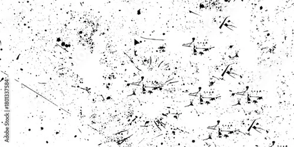 Obraz Abstract white and black grunge dust particle and dust grain texture. old grunge texture with scratches and cracks paint wall texture. dust overlay distress grain with scratch grunge urban background.