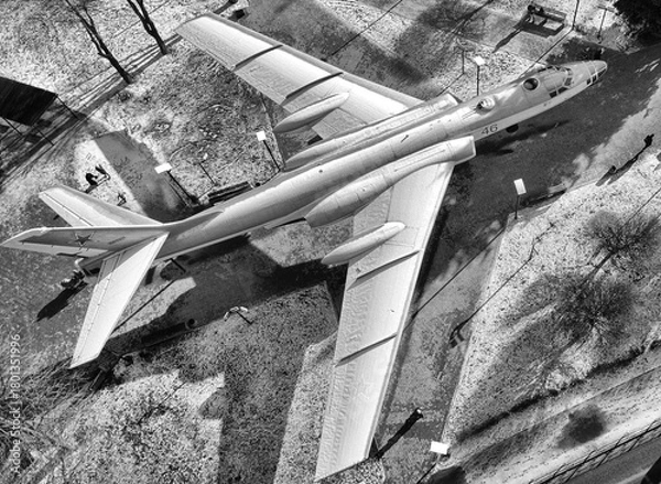 Obraz grunge airplane