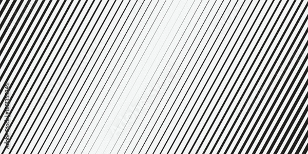 Obraz Thin slash line seamless pattern. Repeated fine diagonal lines background. Pinstripe wallpaper. vector