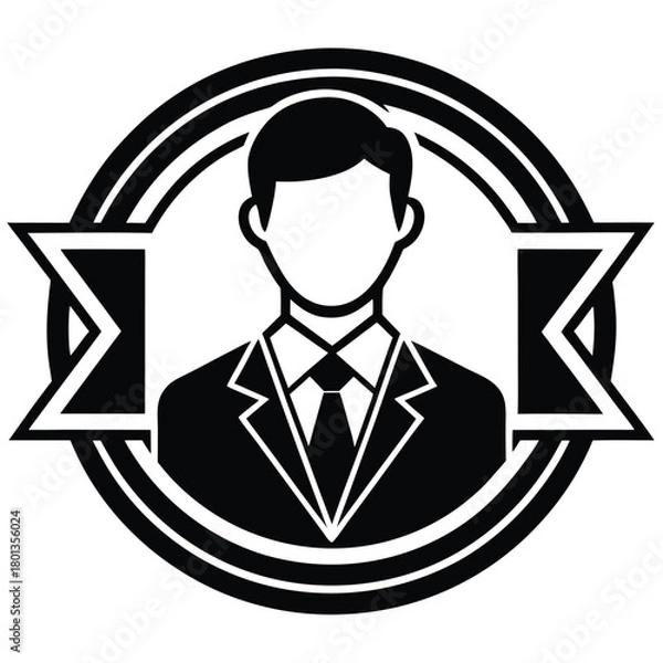 Obraz employee verification vector icon