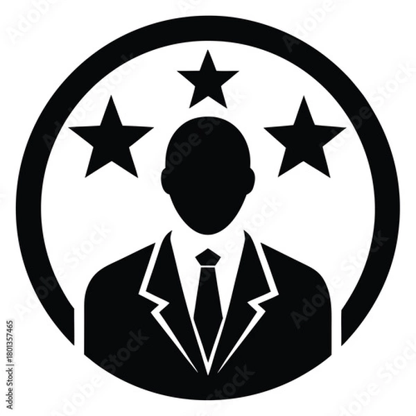 Obraz candidate experience vector icon