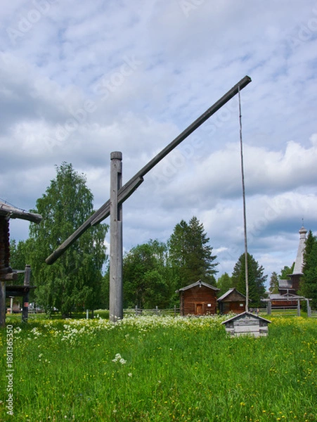 Obraz Russian Traditional , Malye Karely village