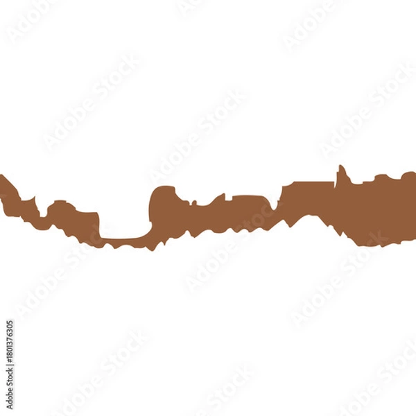 Obraz Ripped Paper Icon