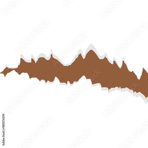 Obraz Ripped Paper Icon