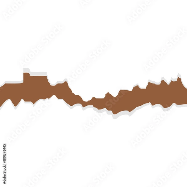 Obraz Ripped Paper Icon