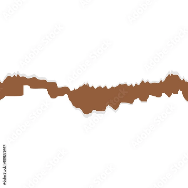 Obraz Ripped Paper Icon