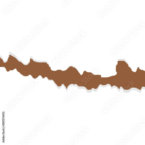 Obraz Ripped Paper Icon