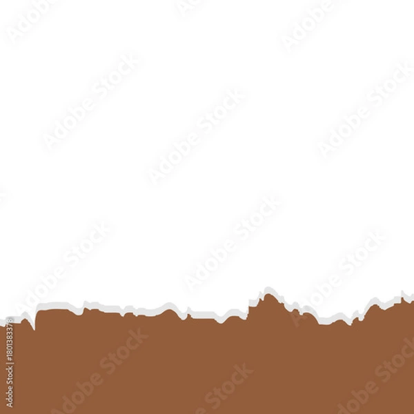 Obraz Ripped Paper Footer