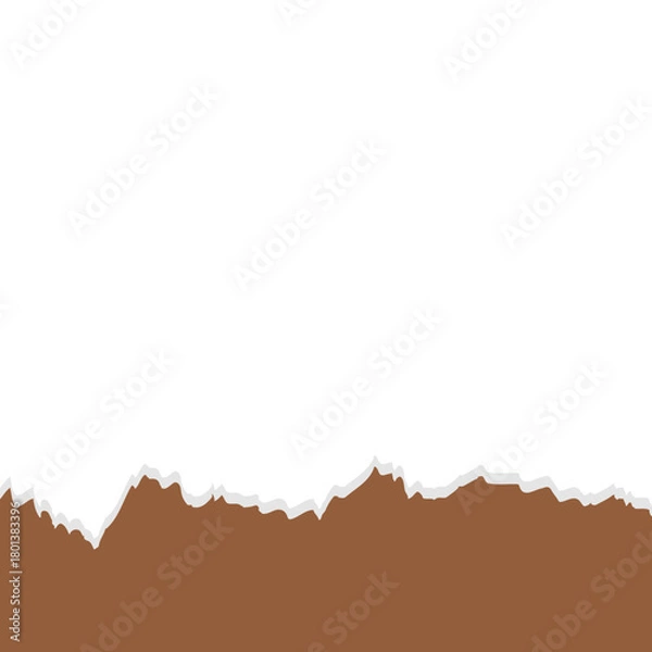 Obraz Ripped Paper Footer