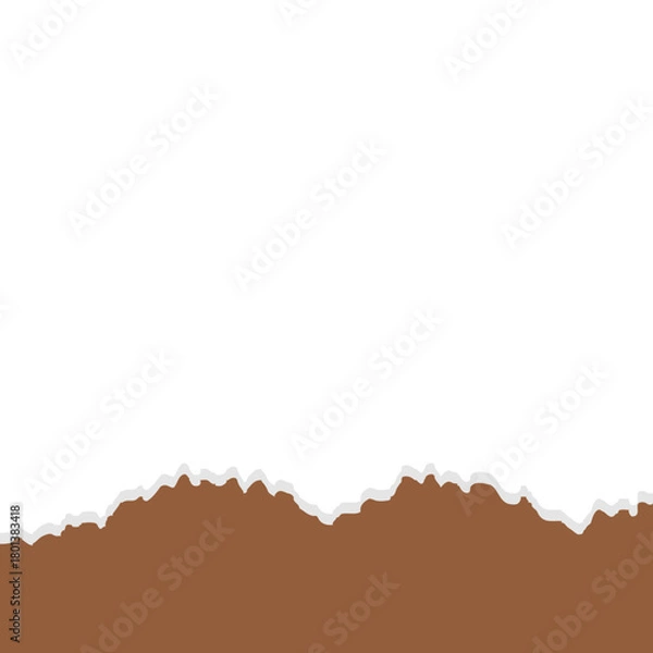 Obraz Ripped Paper Footer