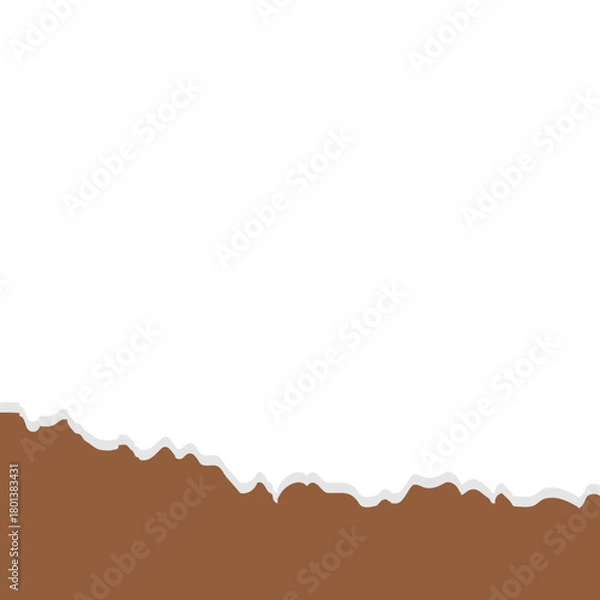 Obraz Ripped Paper Footer