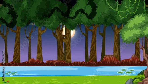 Fototapeta Abstract Motion Background Animation | Smooth Gradient Flow