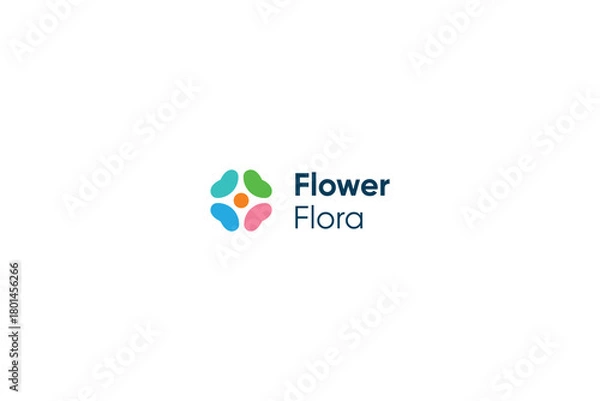 Obraz Flower Patel modern flora concept 