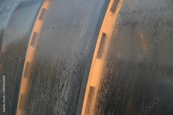 Fototapeta Abstract wet surface drops.