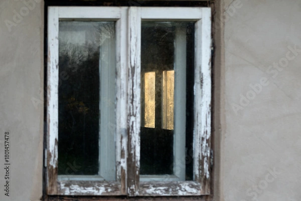 Fototapeta Light through the window.