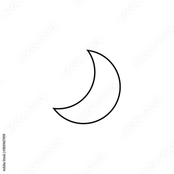 Fototapeta crescent moon