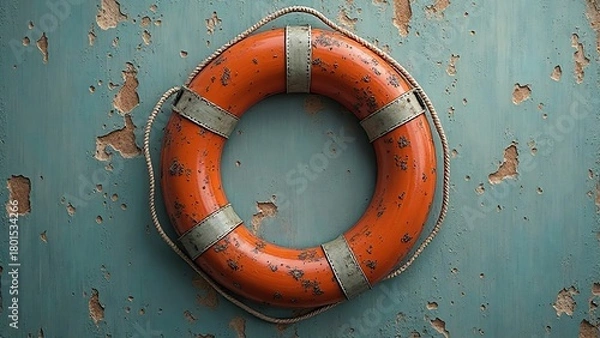 Fototapeta Ein Rettungsring