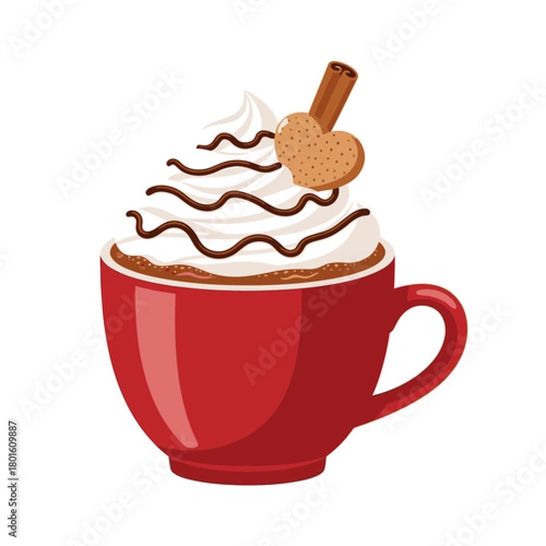 Fototapeta A bold black silhouette icon of a cocktail glass with a curved straw. The glass has a wide bowl, a wavy liquid fill line, and a narrow stem, conveying a refreshing drink. The design is simple, modern,