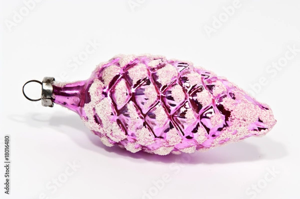 Obraz Christbaumschmuck in Zapfenform