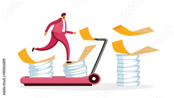 Fototapeta Versatile cmyk vector design with vibrant color options and classic typography ideal for print and digital applications