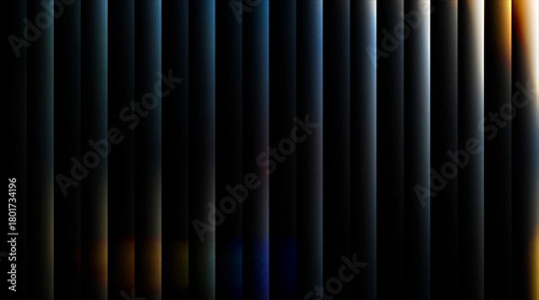 Fototapeta Abstract background with vertical lines and light effects creating a modern and dynamic visual experience