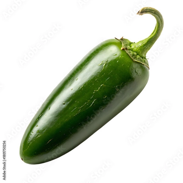 Fototapeta Cucumber isolated on a transparent background
