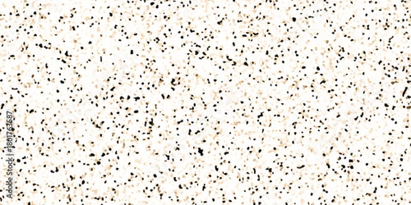 Fototapeta Terrazzo flooring texture polished stone and grain noise pattern old surface marble for background. brown and white paper and marble texture. quartz surface for bathroom or kitchen countertop.
