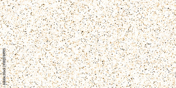 Fototapeta Terrazzo flooring texture polished stone and grain noise pattern old surface marble for background. brown and white paper and marble texture. quartz surface for bathroom or kitchen countertop.