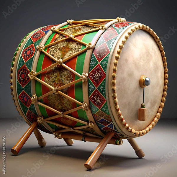 Fototapeta 3d bedug ramadan drum
