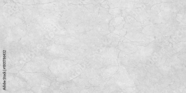 Fototapeta Abstract white, gray grunge natural smooth cement concrete floor and plaster dirty wall background texture. white marble texture and old paper texture. plastered long panoramic concrete wall texture.