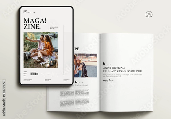 Obraz Magazine Template