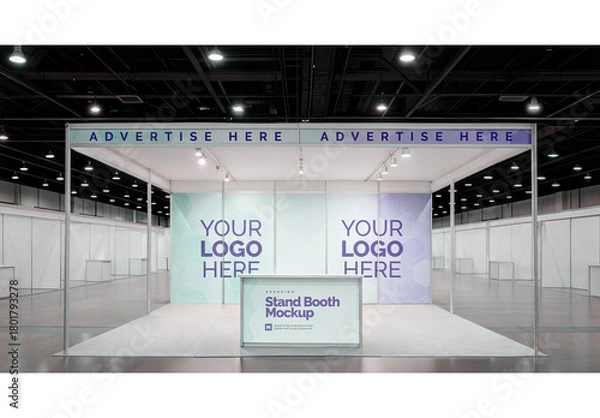Fototapeta Trade Show Booth Mockup 6
