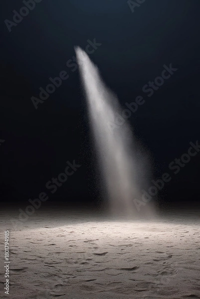 Fototapeta dust as carrier of microsensors is revolutionizing cleanliness monitoring