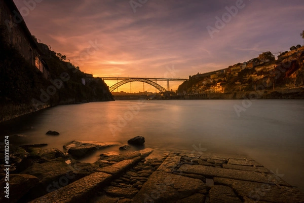 Obraz Sunset at Porto