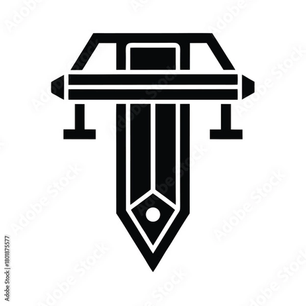 Obraz Typography Tool Icon