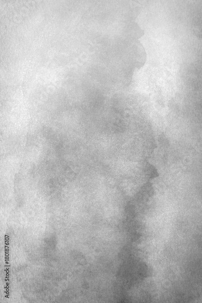 Obraz Gray abstract background in watercolor