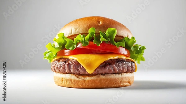 Obraz burger with a burger