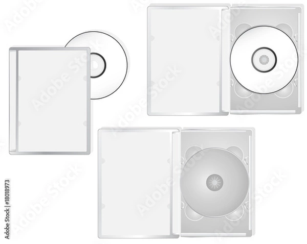 Fototapeta Multimedia DVD packaging