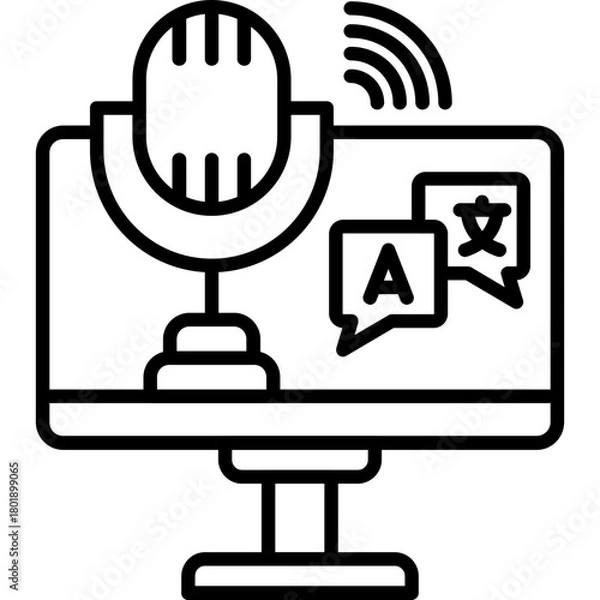 Obraz Microphone Icon